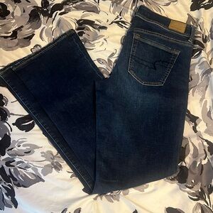 American Eagle Outfitters Dark Blue Boot Cut Jeans
